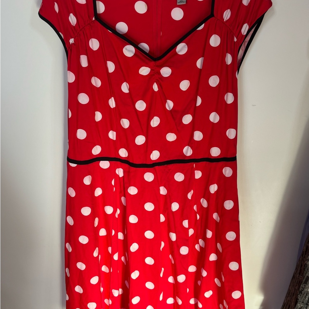 Disney dress shop Minnie Mouse Red Polka Dot Dress